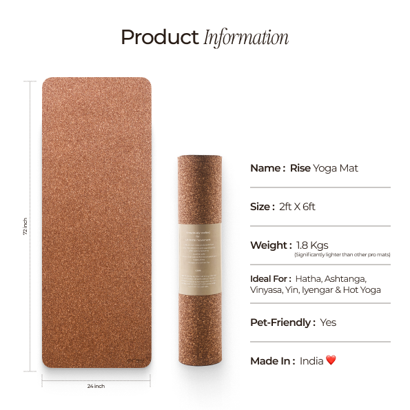 Rise Cork Yoga Mat