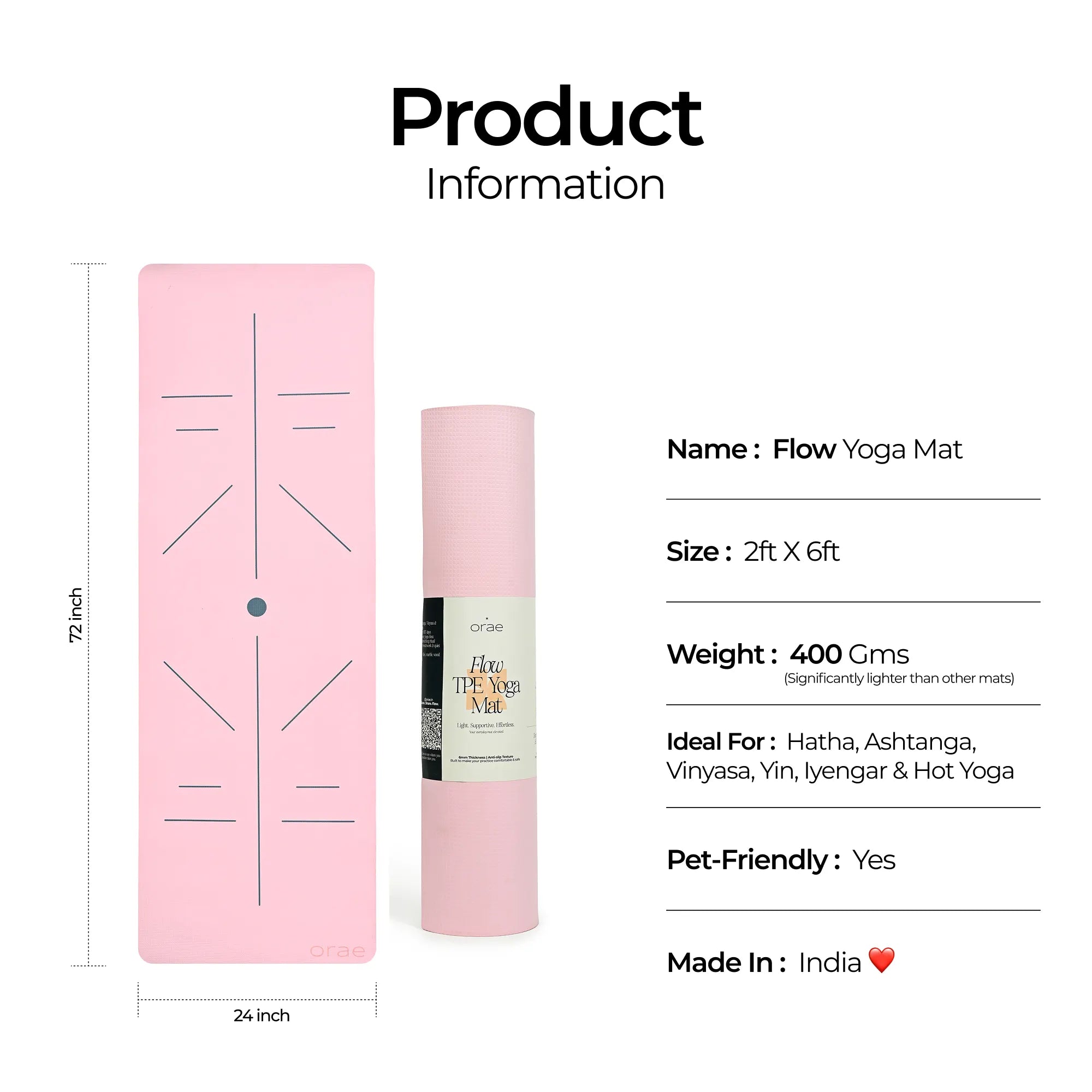 Flow TPE Yoga Mat