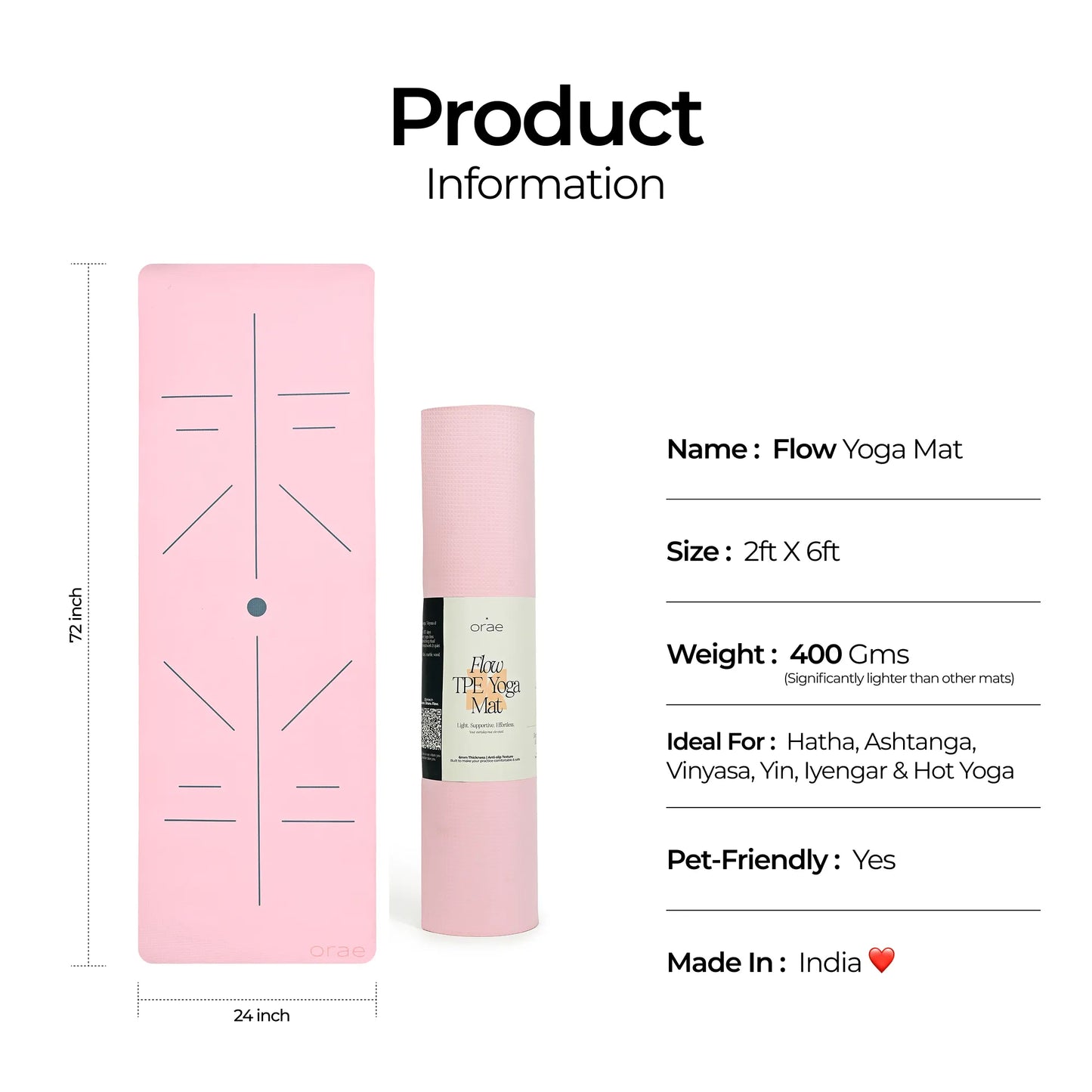 Flow TPE Yoga Mat