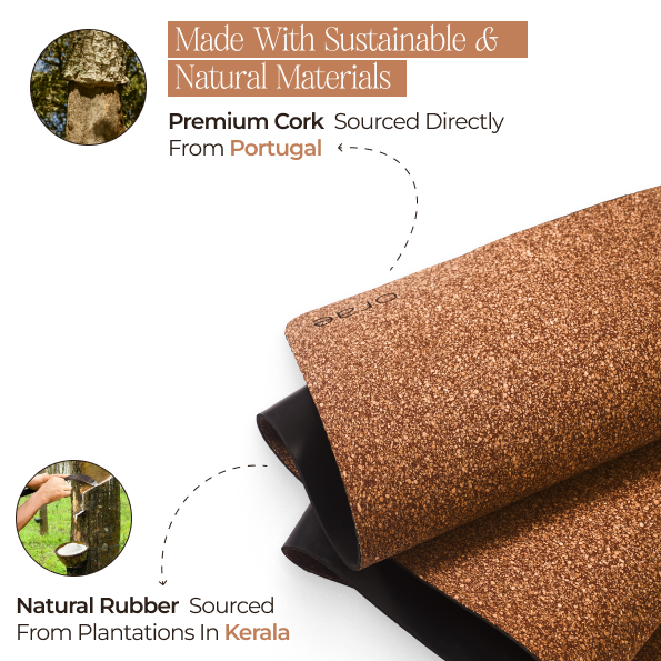 Sequence Cork Yoga Mat