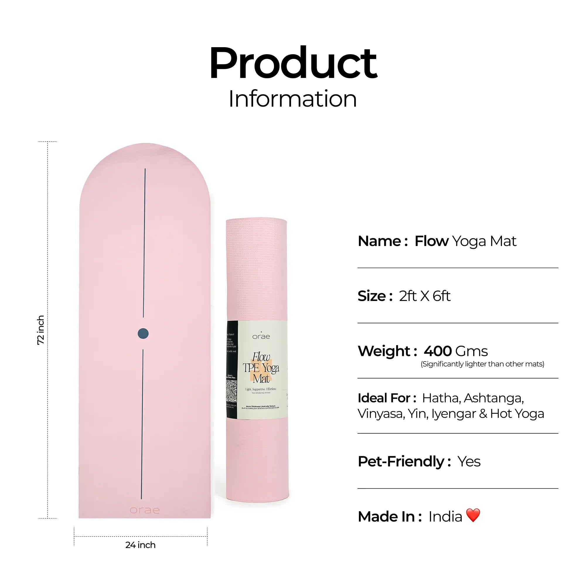 Flow TPE Yoga Mat