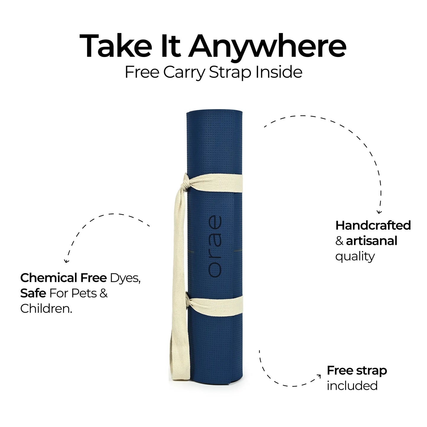 Santorini Rise Rectangle Yoga Mat #color_santorini#shape_rise-rectangle