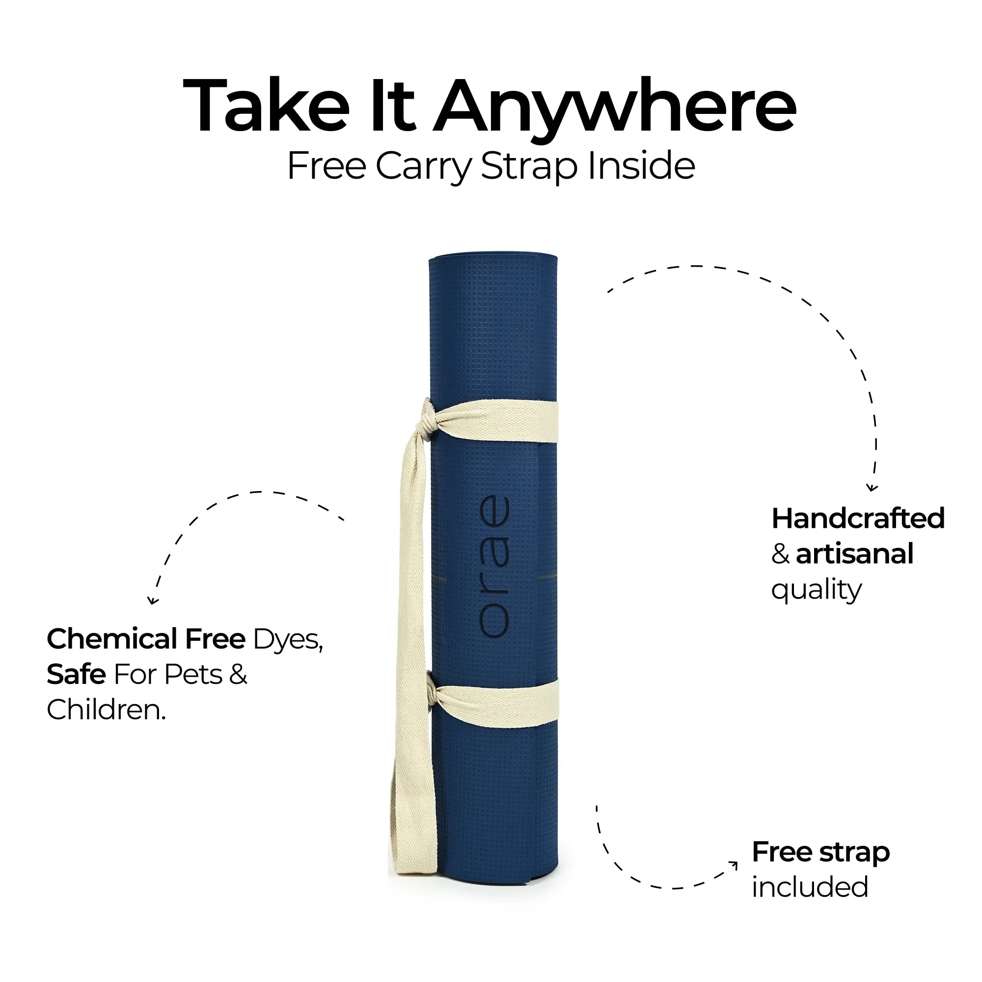 Santorini Sequence Arched Yoga Mat #color_santorini#shape_sequence-arched