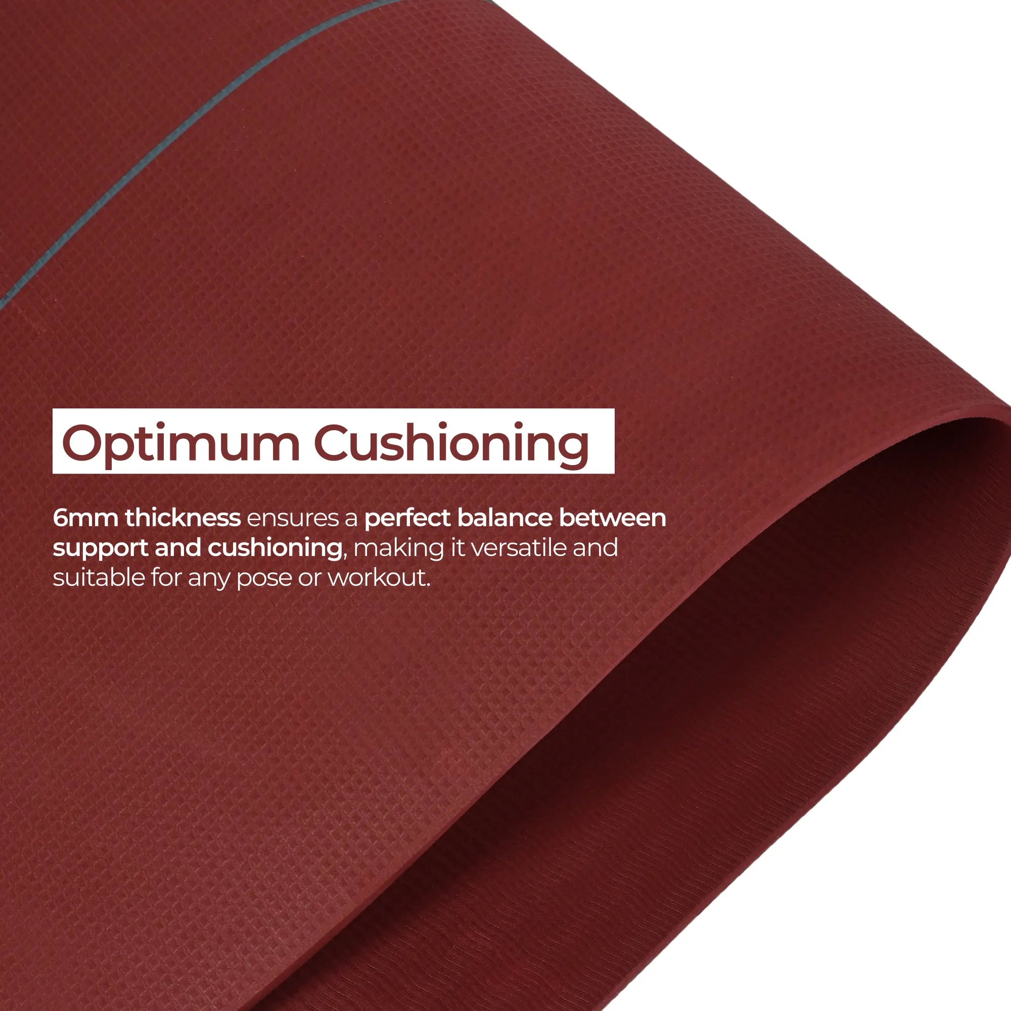 Tuscany Rise Rectangle Yoga Mat #color_tuscany#shape_rise-rectangle