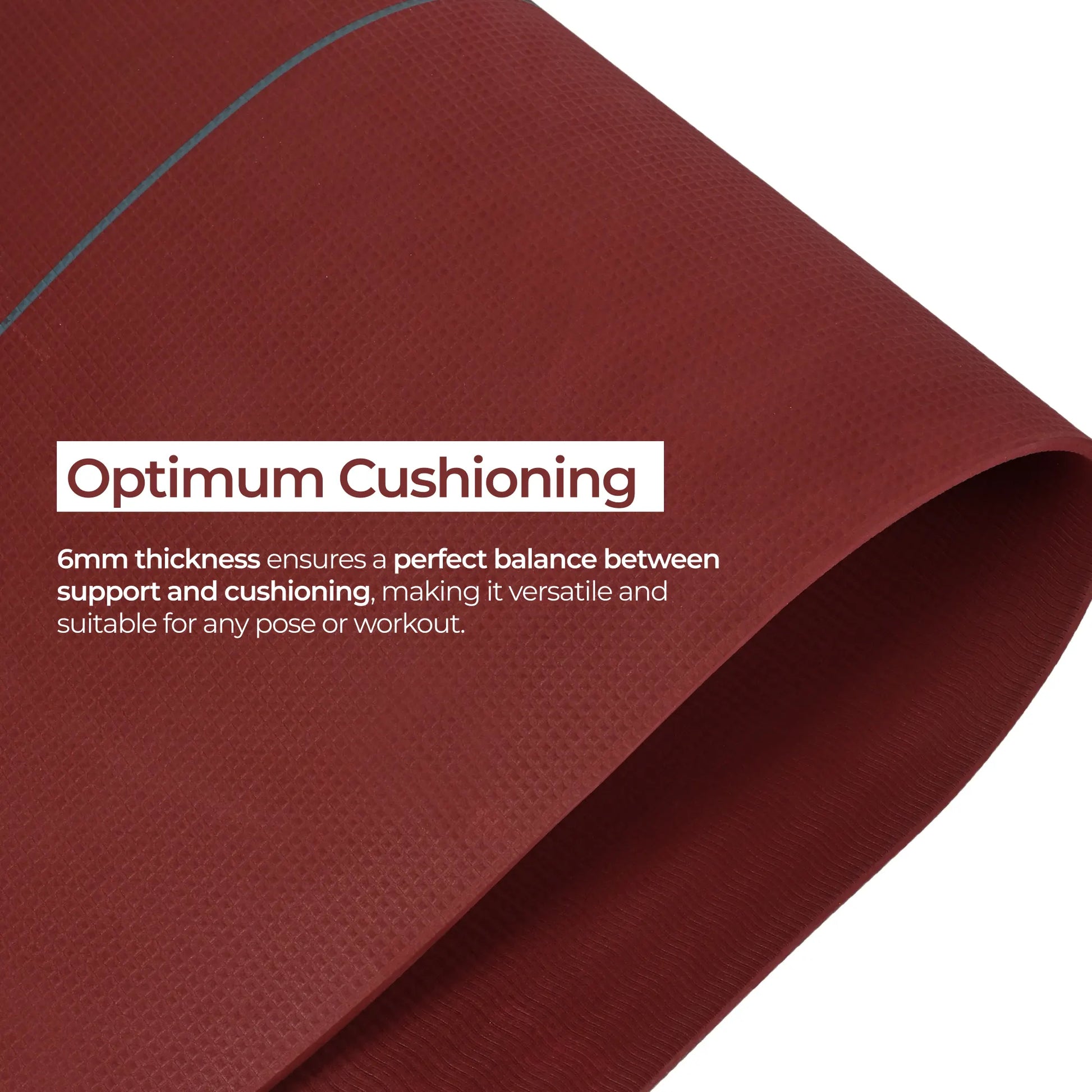 Tuscany Rise Rectangle Yoga Mat #color_tuscany#shape_rise-rectangle
