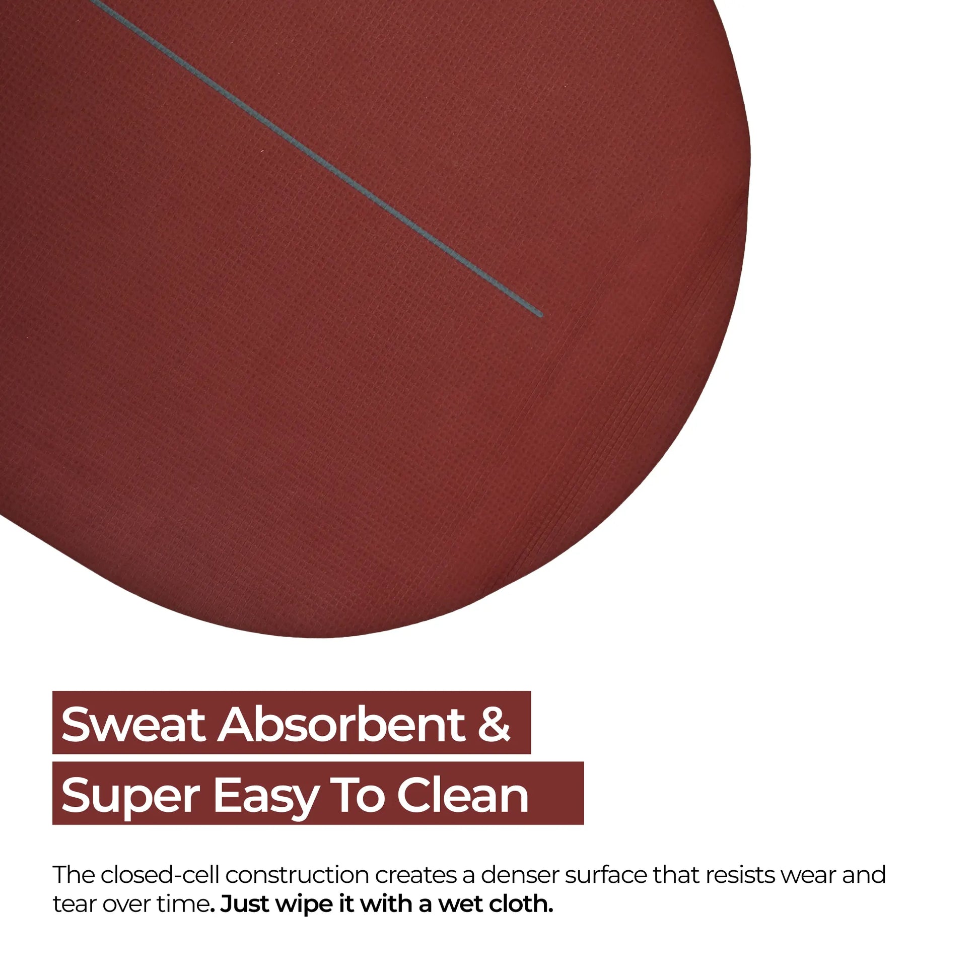 Tuscany Sequence Arched Yoga Mat #color_tuscany#shape_sequence-arched